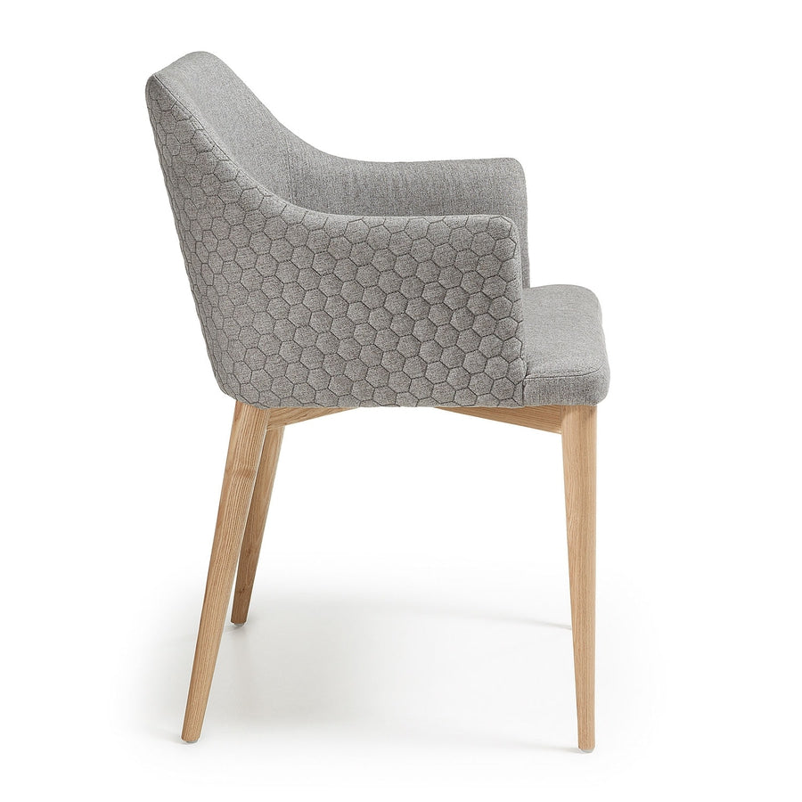 FondHouse Kona Dining Chair Light Grey